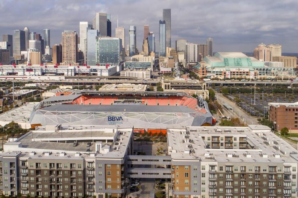 شقة U3 Penthouse Houstonw Car Astros W Skyline-View المظهر الخارجي الصورة